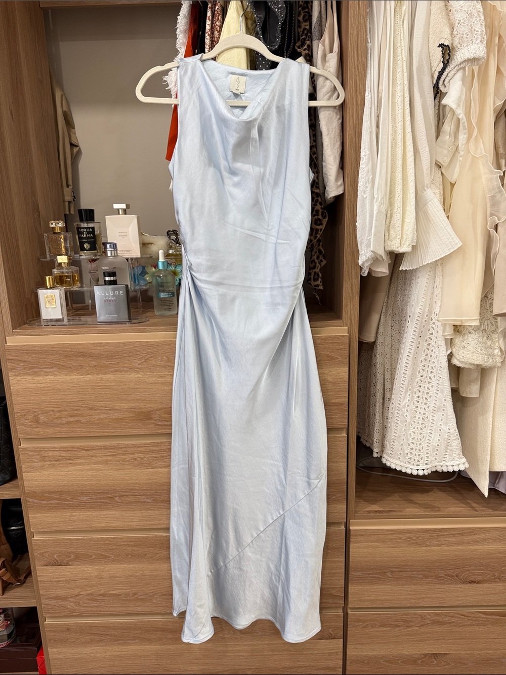 Joie Pale Blue Sleeveless Maxi Dress